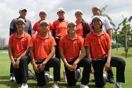 Tuyển golf Việt Nam được tài trợ 100 % kinh phí.