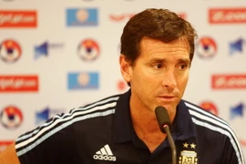 Huấn luyện viên Ubeda cho rằng U22 Việt Nam còn nhiều điều cần cải thiện. (Ảnh: Tá Hiển/Vietnam+)