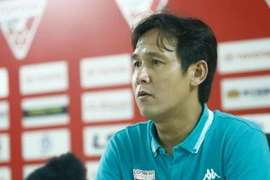 Minh Phương muốn Long An kết giải với hình ảnh đẹp. (Ảnh: Minh Chiến/Vietnam+)