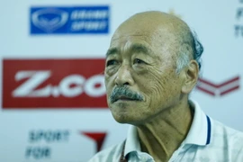 Ông Kazuo hết lời khen ngợi Công Phượng và lối chơi của tuyển Việt Nam. (Ảnh: Tá Hiển/Vietnam+)