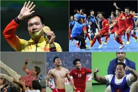 Thể thao Việt Nam thăng hoa, đầy xúc cảm trong năm Bính Thân. (Ảnh: Minh Chiến/Vietnam+)