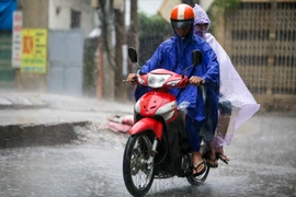 Từ chiều tối và đêm 7-8/5, Bắc Bộ và Bắc Trung Bộ có mưa rào, dông rải rác. (Ảnh: Lê Minh Sơn/Vietnam+)