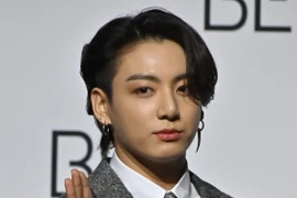 Jungkook, thành viên của nhóm nhạc BTS. (Ảnh: AFP/TTXVN)
