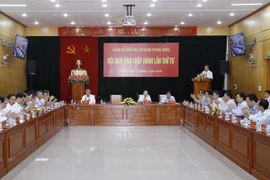 Quang cảnh hội nghị. (Ảnh: An Đăng/TTXVN)