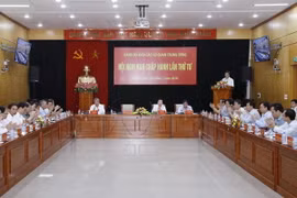 Quang cảnh hội nghị. (Ảnh: An Đăng/TTXVN)