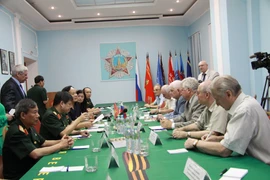 Quang cảnh buổi làm việc. (Ảnh: Dương Trí/Vietnam+)