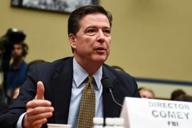 Giám đốc Cục tình báo Trung ương (FBI) James Comey. (Nguồn: THX/TTXVN)