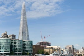 Toàn cảnh Tháp Shard ở London. (Nguồn: AFP/TTXVN)