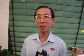 Đại biểu Trần Hoàng Ngân, đoàn Thành phố Hồ Chí Minh. (Ảnh: Đức Duy/Vietnam+)