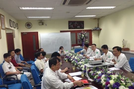 Một buổi sinh hoạt chi bộ tại Công ty Honda Việt Nam. (Ảnh: PV/Vietnam+)