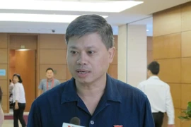 Đại biểu Nguyễn Sỹ Cương, Ủy viên Thường trực Uỷ ban Đối ngoại của Quốc hội. (Ảnh: Đức Duy/Vietnam+)