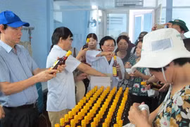 ​Sản phẩm nước mắm Phú Quốc ​được EU cấp chỉ dẫn địa lý. (Ảnh minh họa. Nguồn: Đức Duy/Vietnam+)