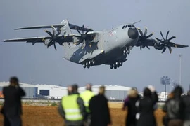 Máy bay vận tải quân sự Airbus A400M. (Nguồn: Reuters)