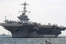 Tàu USS George Washington. (Nguồn: AFP/TTXVN)