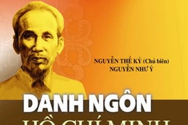 Bìa cuốn "Danh ngôn Hồ Chí Minh".