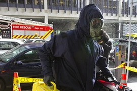 Cảnh sát được huy động tới Bộ Y tế New Zealand ngay sau khi nhận được tin báo. (Nguồn ảnh: NZ Herald)