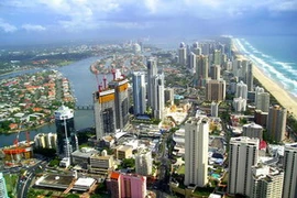 Quang cảnh thành phố Gold Coast. (Nguồn: australiaadventures.com)