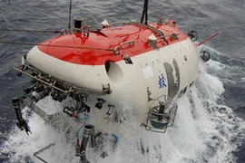 Tàu lặn Giao Long. (Nguồn: Xinhuanet)