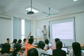 Giờ học của sinh viên trường USTH. (Nguồn: USTH)