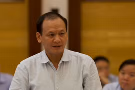 Ông Nguyễn Nhật - Thứ trưởng Bộ Giao thông vận tải. (Ảnh: Minh Sơn/Vietnam+)