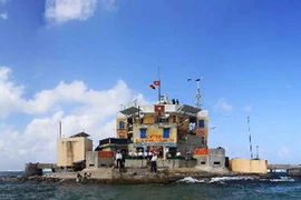 Đảo Đá Thị thuộc quần đảo Trường Sa. (Ảnh: Trọng Đạt/TTXVN)