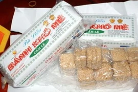 Bánh khô mè Cẩm Lệ. (Nguồn: qua3mien.com)