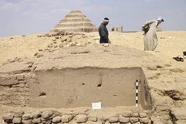 Một ngôi mộ cổ ở Ai Cập. (Nguồn: AP)