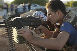 Một bức ảnh của Austin Tice về lực lượng nổi dậy tại Syria. (Nguồn: Global Post)