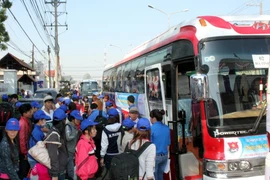 TP.HCM: Hỗ trợ trên 10.000 vé xe Tết cho người lao động