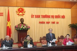 Phiên họp thứ 34 Ủy ban thường vụ Quốc hội tập trung xây dựng luật