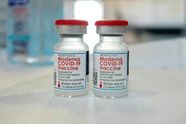 Vaccine ngừa COVID-19 của Moderna. (Ảnh: AFP/TTXVN)