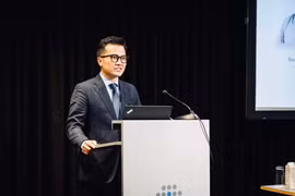 Giáo sư Trần Xuân Bách, Phó Chủ tịch Hội Thầy thuốc trẻ Việt Nam. (Ảnh: PV/Vietnam+)