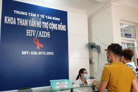 Việt Nam đã thực hiện tiến trình chuyển đổi các nguồn lực tài chính trong nước cho công tác HIV/AIDS. (Ảnh: T.G/Vietnam+)