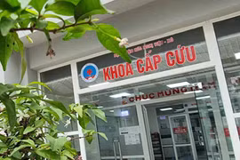 Khoa Cấp cứu - Bệnh viện Hữu Nghị. (Ảnh: PV/Vietnam+)