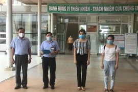 2 bệnh nhân COVID-19 cuối cùng tại tỉnh Quảng Nam được công bố khỏi bệnh. (Ảnh: PV/Vietnam+)