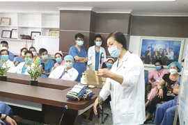 [Photo] Hoạt động của bệnh viện được cách ly do COVID-19