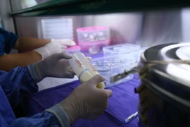 Ngân hàng sữa mẹ tại Bệnh viện Sản Nhi Quảng Ninh đã đi vào hoạt động. (Ảnh: Minh Quyết/Vietnam+)