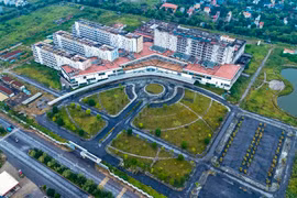 Cơ sở 2 của Bệnh viện Hữu nghị Việt Đức tại Phủ Lý (tỉnh Hà Nam). (Ảnh: Hoài Nam/Vietnam+)