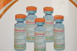 Vắcxin COVIVAC do Viện Vắc xin và Sinh phẩm Y tế (IVAC) sản xuất. (Ảnh: T.G/Vietnam+)