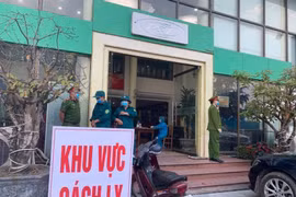 Khu vực cách ly tại một khách sạn. (Ảnh: T.G/Vietnam+)