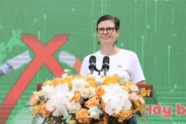 Tiến sỹ Angela Pratt - Trưởng đại diện Tổ chức Y tế Thế giới tại Việt Nam. (Ảnh: PV/Vietnam+)