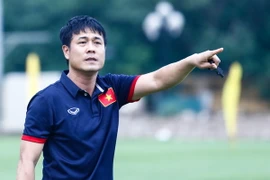 Hữu Thắng cho rằng ông không thiên vị bất kỳ cầu thủ nào ở tuyển Việt Nam. (Ảnh: Minh Chiến/Vietnam+)