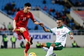 Cơ hội cho tuyển Việt Nam ở Mỹ Đình là không nhiều. (Ảnh: Minh Chiến/Vietnam+)