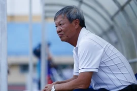 Ông Lê Thụy Hải bị phạt nặng vì dám lớn tiếng chỉ trích trọng tài. (Ảnh: Minh Chiến/Vietnam+)