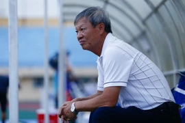 Huấn luyện viên Lê Thụy Hải. (Ảnh: Minh Chiến/Vietanm+)