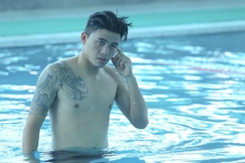 Mạnh Hùng sẽ chỉ phải nghỉ thi đấu khoảng 3 tới 4 ngày. (Ảnh: Minh Chiến/Vietnam+)