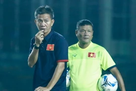 Ngoài tuyển U19, huấn luyện viên Hoàng Anh Tuấn sẽ nhận thêm đội U22. (Ảnh: Minh Chiến/Vietnam+)