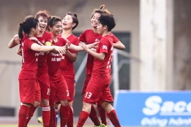 U19 nữ Phong Phú Hà Nam vô địch là thành tựu của quá trình đào tạo trẻ bài bản từ tỉnh Hà Nam. (Ảnh: Minh Chiến/Vietnam+)