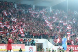 Sân Lạch Tray lại chờ mở hội. (Ảnh: Minh Chiến/Vietnam+)