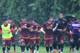 U23 Việt Nam đã trải qua một tháng rưỡi chuẩn bị, thi đấu sáu trận giao hữu. (Ảnh: Minh Chiến/Vietnam+)